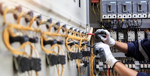 Professional Electrician technician working in Lawrenceville, VA